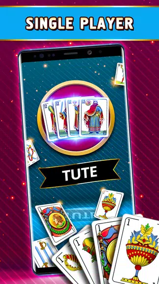 Tute Offline - Card Game Screenshot 0