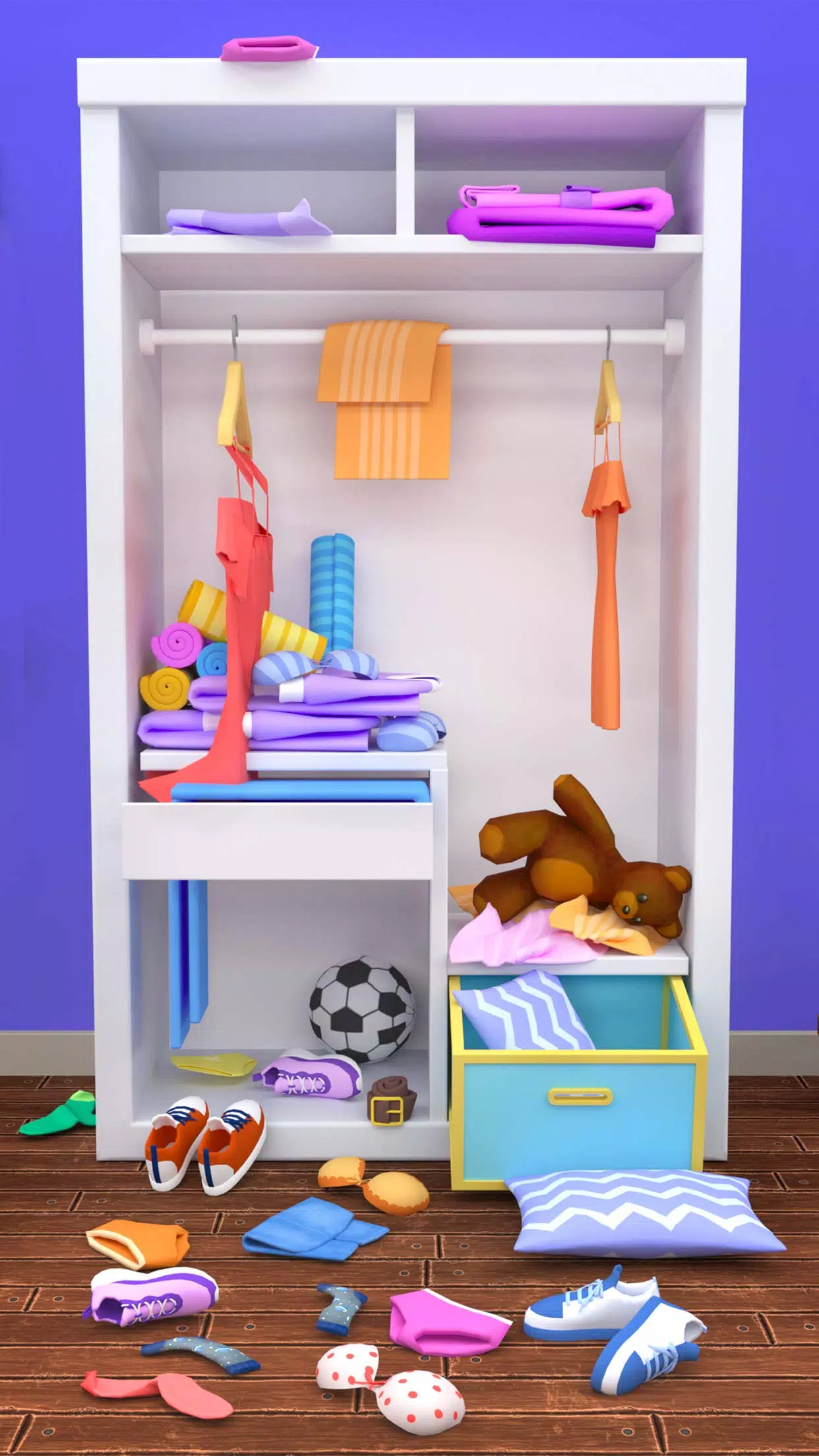 Fill the Closet: Organize Game Captura de pantalla 0