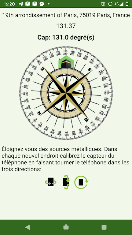 Islam.ms Prayer Times & Qiblah स्क्रीनशॉट 2