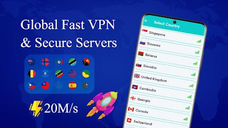 HookVPN Secure VPN Proxy স্ক্রিনশট 1