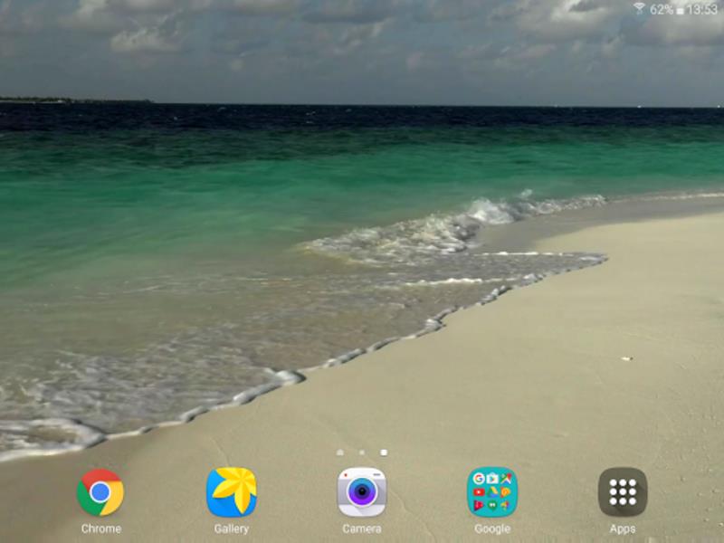 Tropical Beach Live Wallpaper Ekran Görüntüsü 1