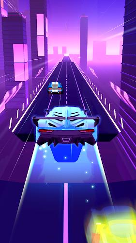 Neon Racing - Beat Racing Captura de tela 1