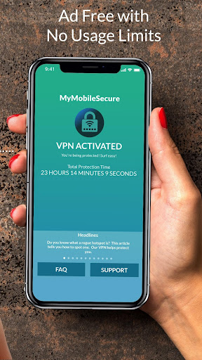 My Mobile Secure VPN Скриншот 1