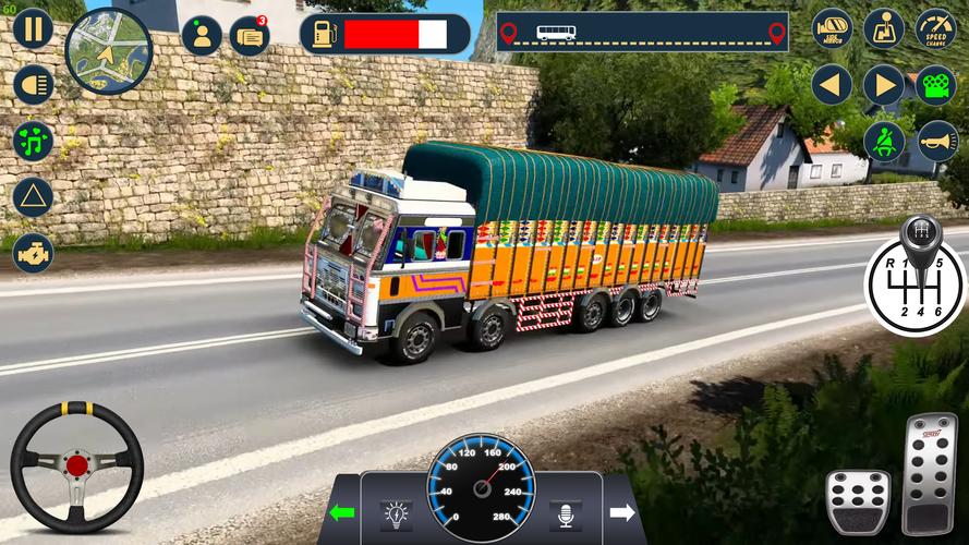 Indian Truck Drive Lorry Games 스크린샷 1