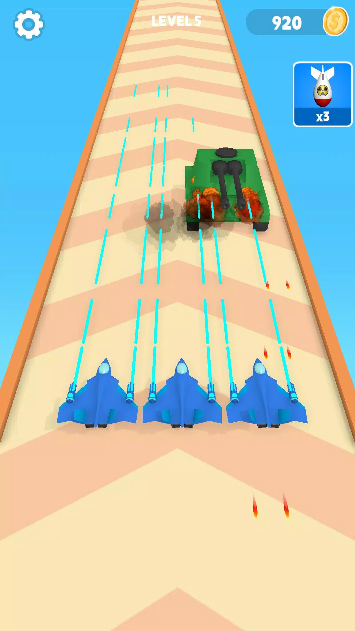 Warplane VS Tank:Shooting Game Screenshot 2