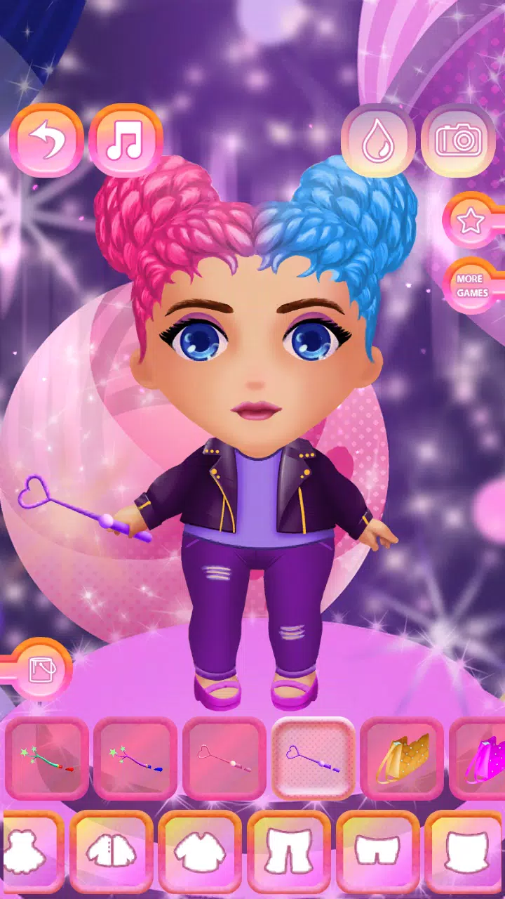 Cute Dolls: Dress Up for Girls Zrzut ekranu 2