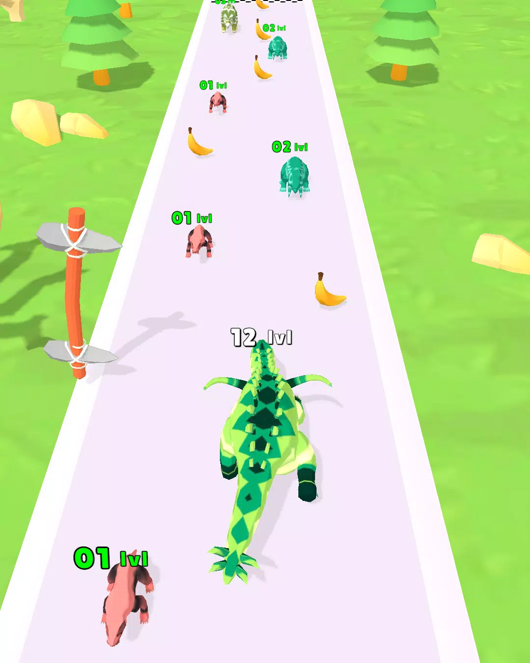 Dinosaur Run: Dino Evolution Скриншот 2