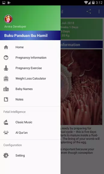 Pregnancy Guide 스크린샷 1