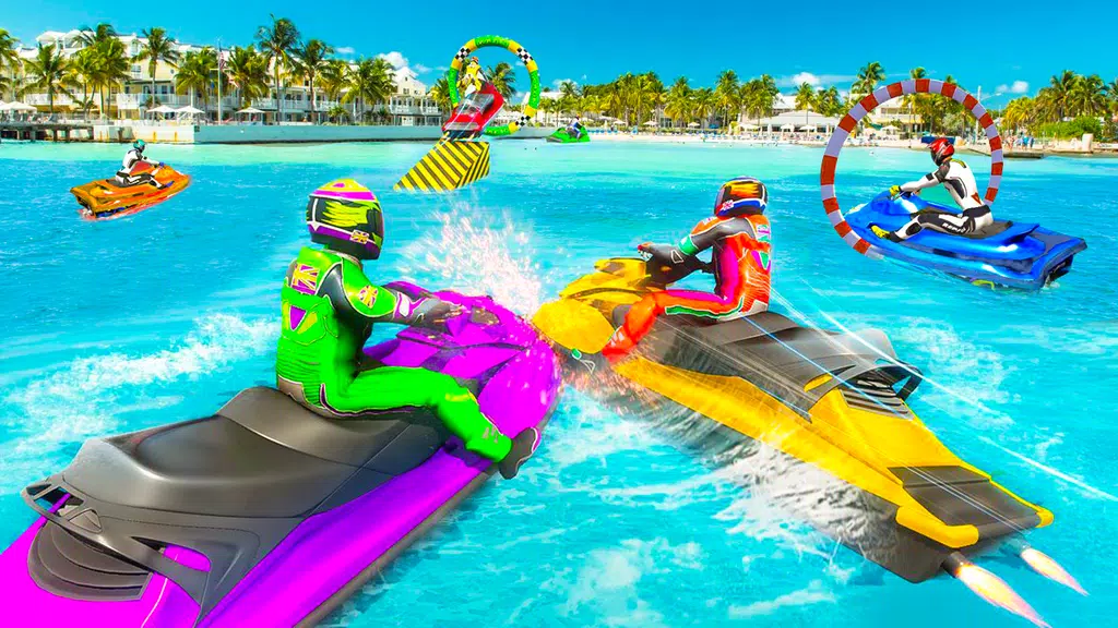 Jet Ski Racing Simulator Games স্ক্রিনশট 1