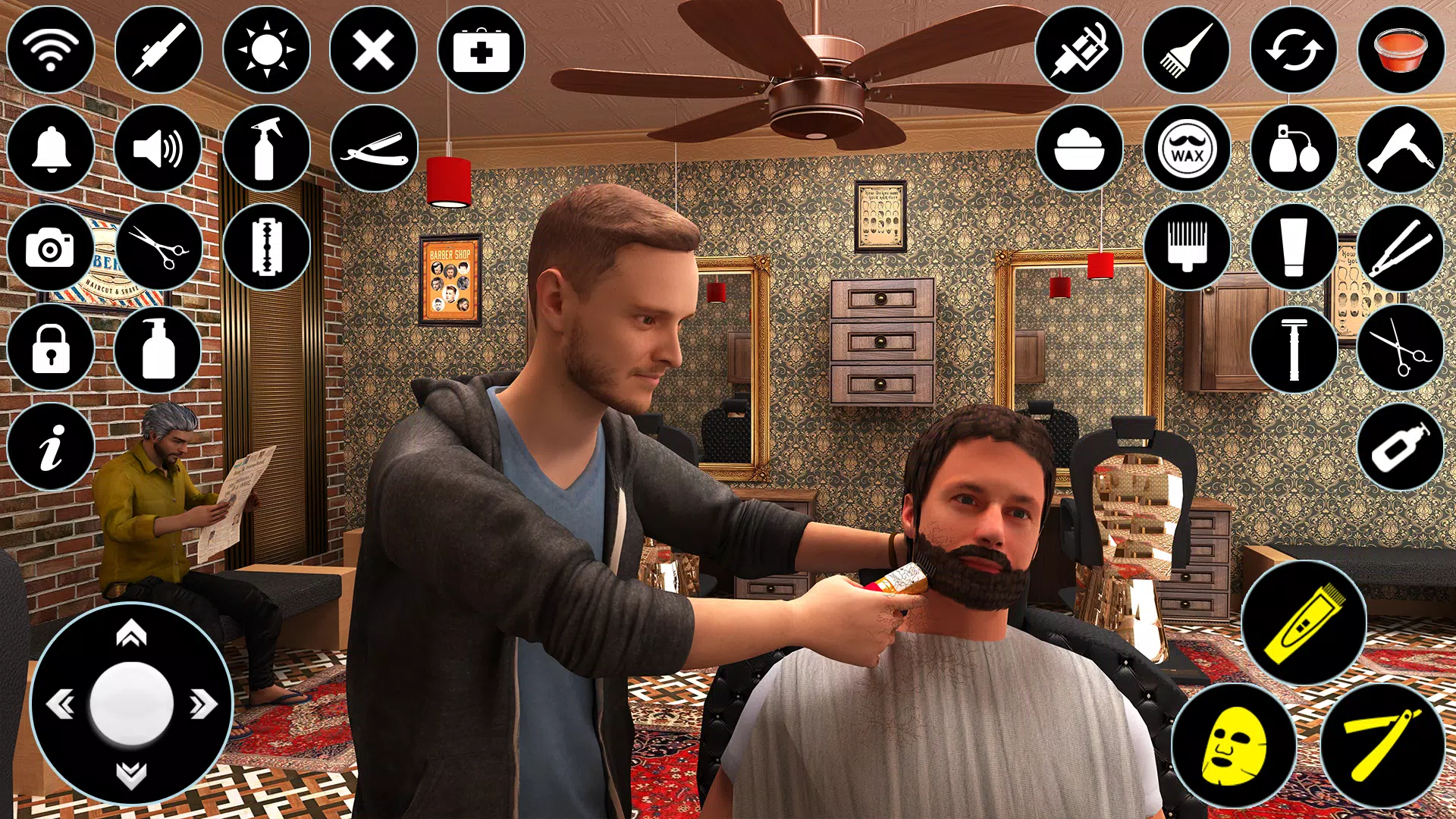 Barber Shop Game: Hair Salon Schermafbeelding 1