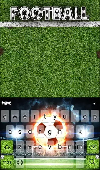 Football Keyboard & Wallpaper應用截圖第1張