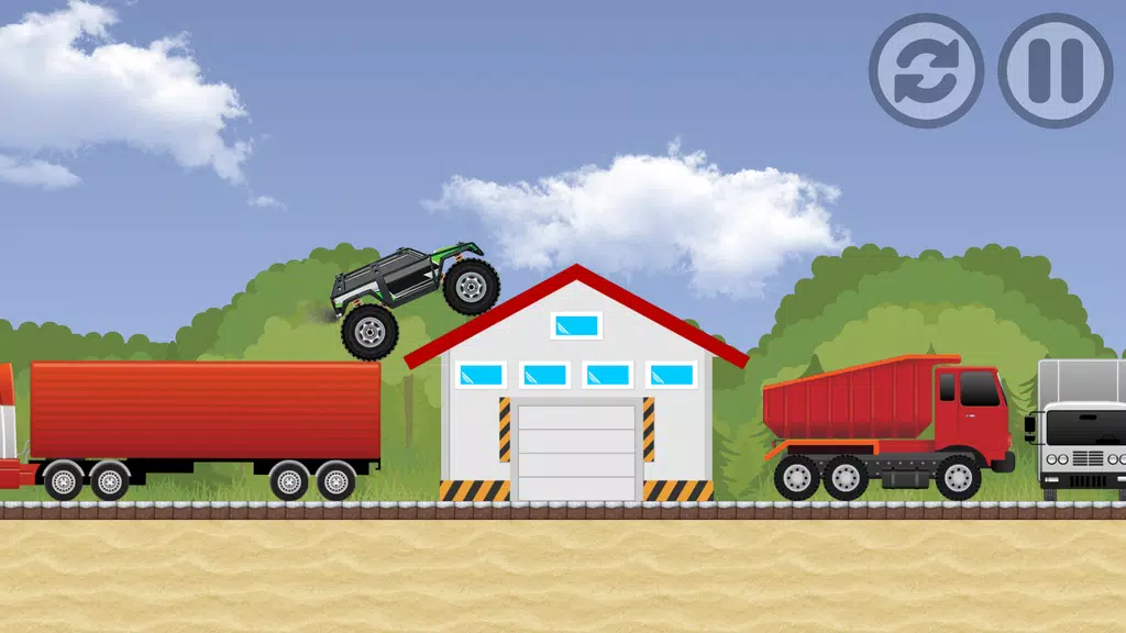 Monster Truck Racing Game স্ক্রিনশট 3