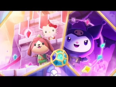 Hello Kitty Island Adventure medieval celebration gameplay