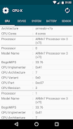 CPU-X 스크린샷 1