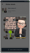 Stiker Lebaran Idul Fitri 2020 WAStickerApps Zrzut ekranu 0