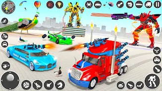 Robot Game Mobil pmk Car Games Скриншот 2