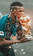 Kylian Mbappe Lock Screen Скриншот 2