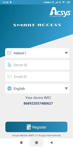 Acsys Mobile Application 스크린샷 1