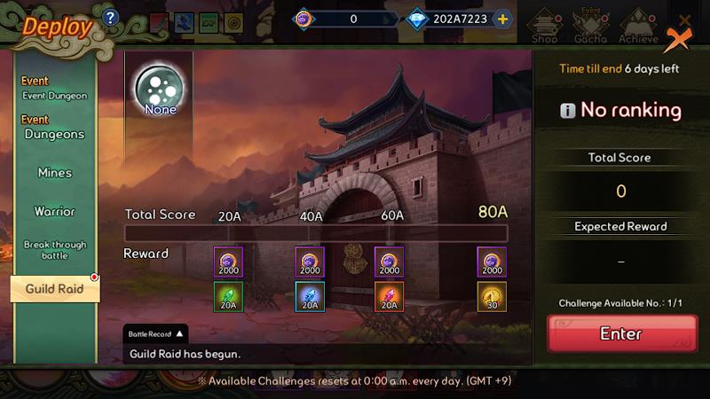 Schermata Idle Three Kingdoms : Card RPG 1