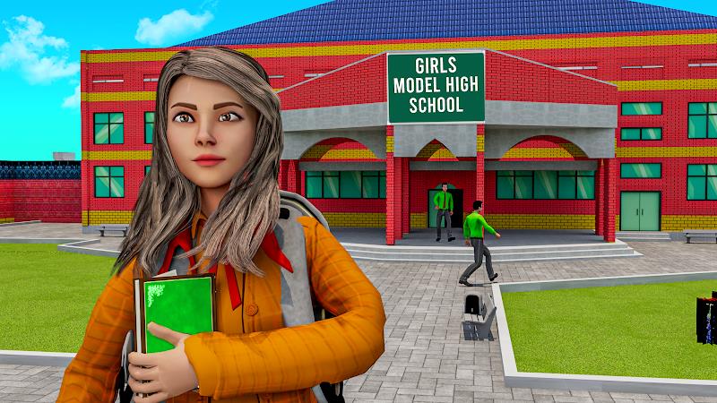 High School Girl Life Sim Game Ekran Görüntüsü 2