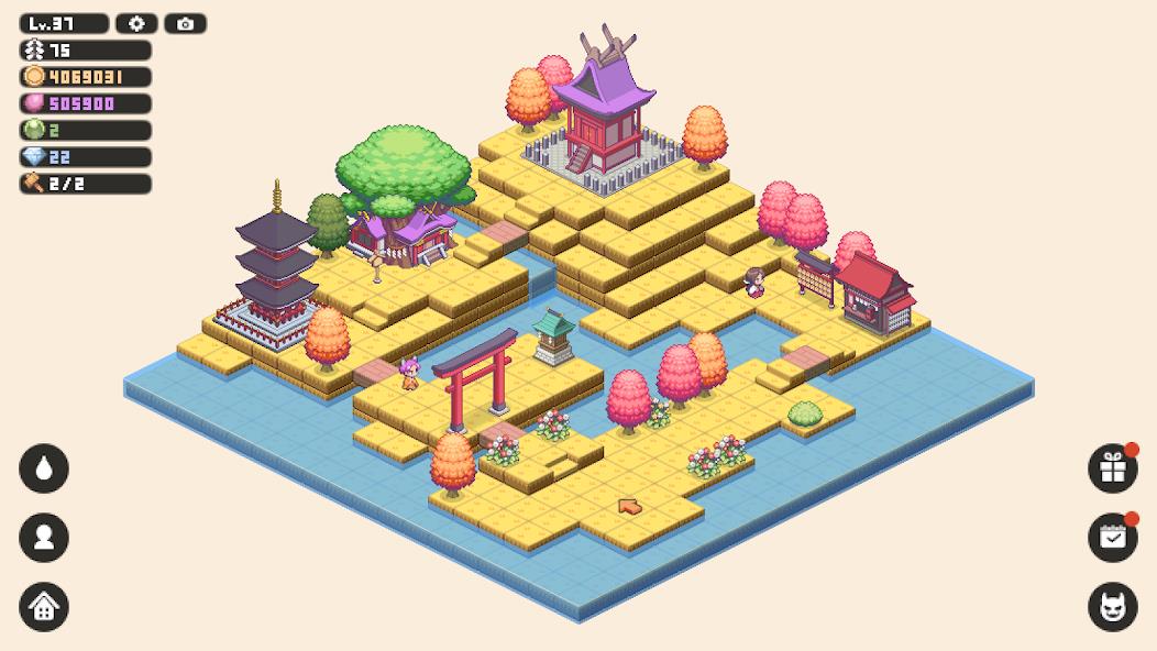 Pixel Shrine JINJA Mod ဖန်သားပြင်ဓာတ်ပုံ 1