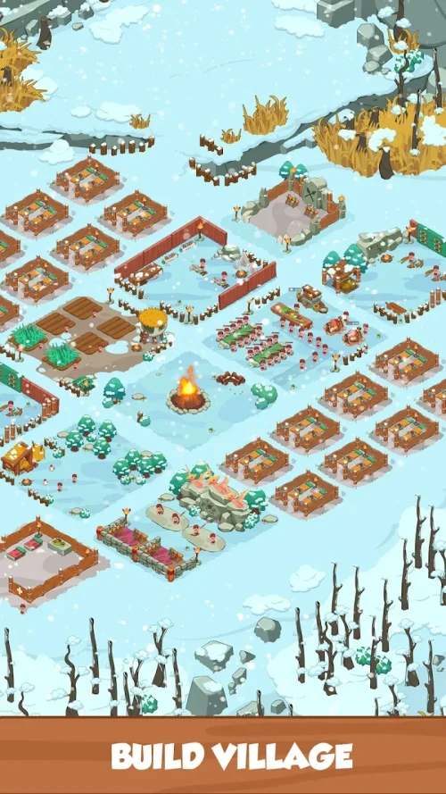 Icy Village: Tycoon Survival Tangkapan skrin 1