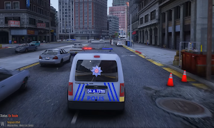 Mini Van Police Simulator Game Screenshot 2