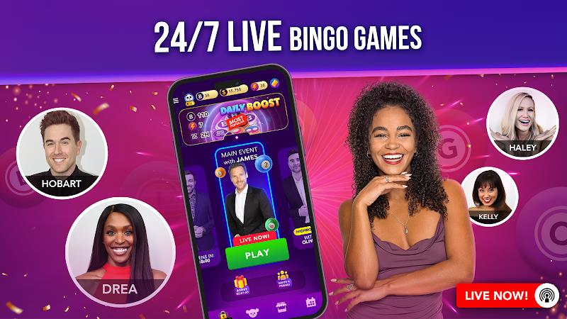 Live Play Bingo: Real Hosts Ảnh chụp màn hình 2