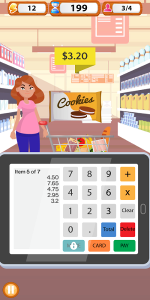 Supermarket Cashier Simulator Mod Tangkapan skrin 2