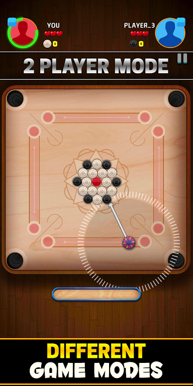 Carrom Offline : Pool City Ảnh chụp màn hình 1