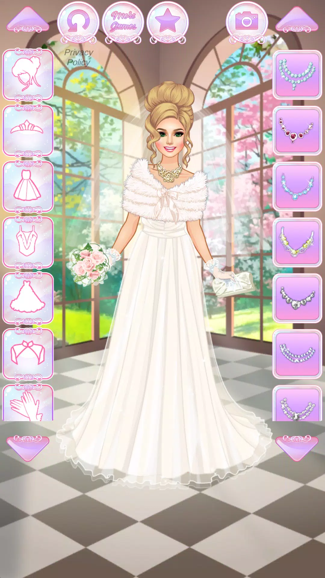 Modell Hochzeit Ankleidespiel Screenshot 2