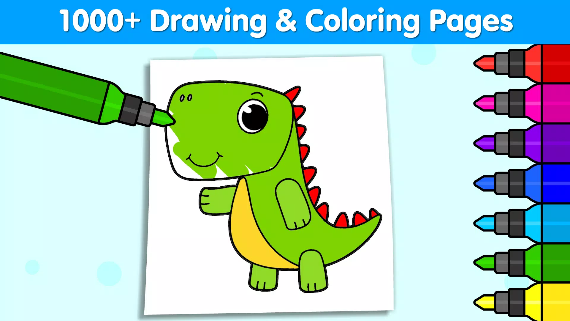 Coloring Games for Kids: Color ภาพหน้าจอ 0