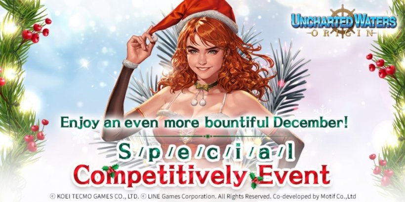 Uncharted Waters Origin Unveils Year-End Holiday Event
