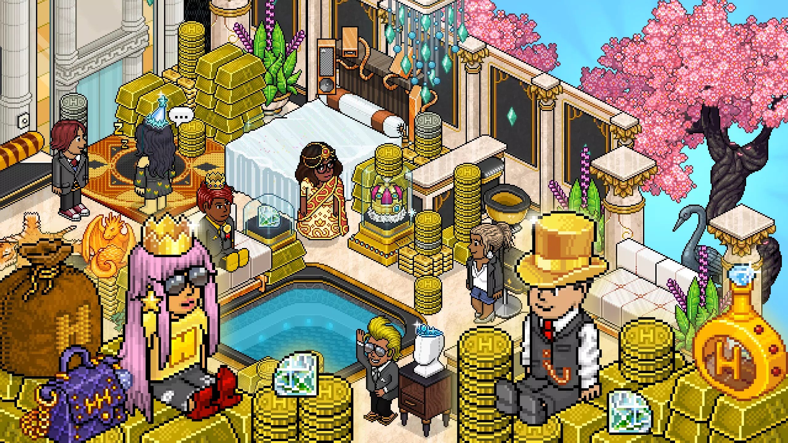 Habbo ဖန်သားပြင်ဓာတ်ပုံ 3