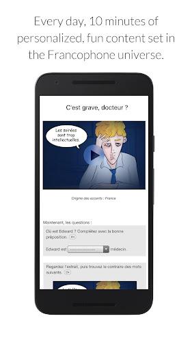 Learn French with Le Monde Screenshot 1