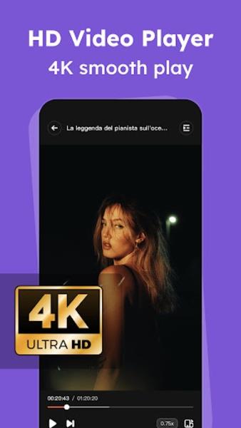 lPlayer - Offline Video Player Captura de pantalla 0