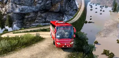 Coach Drive Simulator Bus Game Captura de tela 0