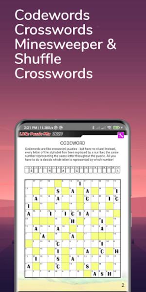 Puzzle Book: Daily puzzle page ဖန်သားပြင်ဓာတ်ပုံ 2