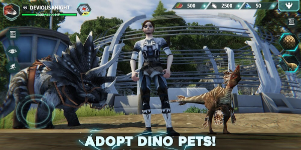 Dino Tamers - Jurassic MMO Capture d'écran 0