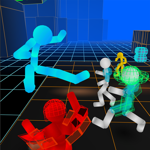 Stickman Neon Street Fighting