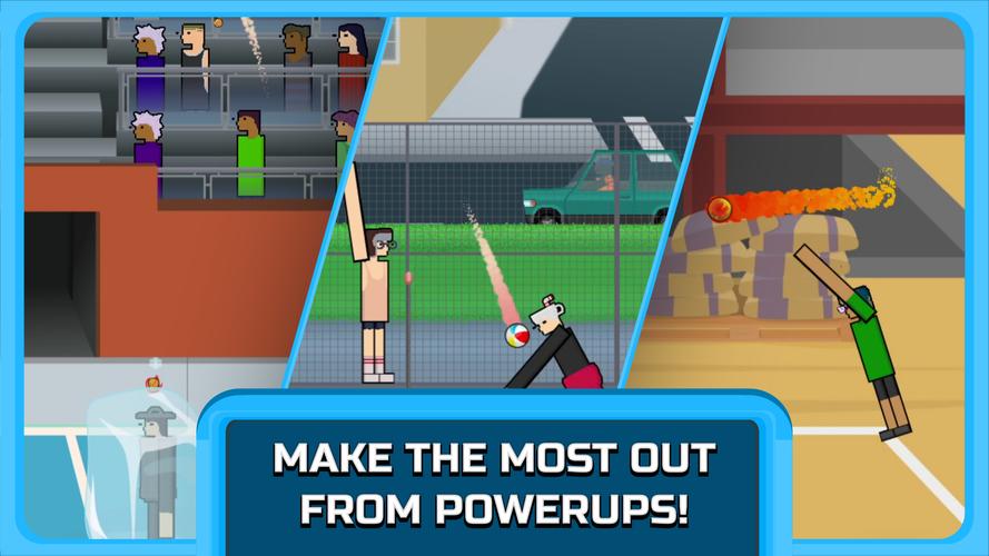 Wacky Volleyball Screenshot 1