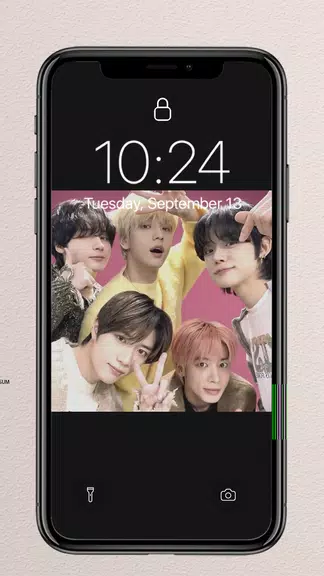 TXT Wallpaper & HD Photo Captura de tela 2