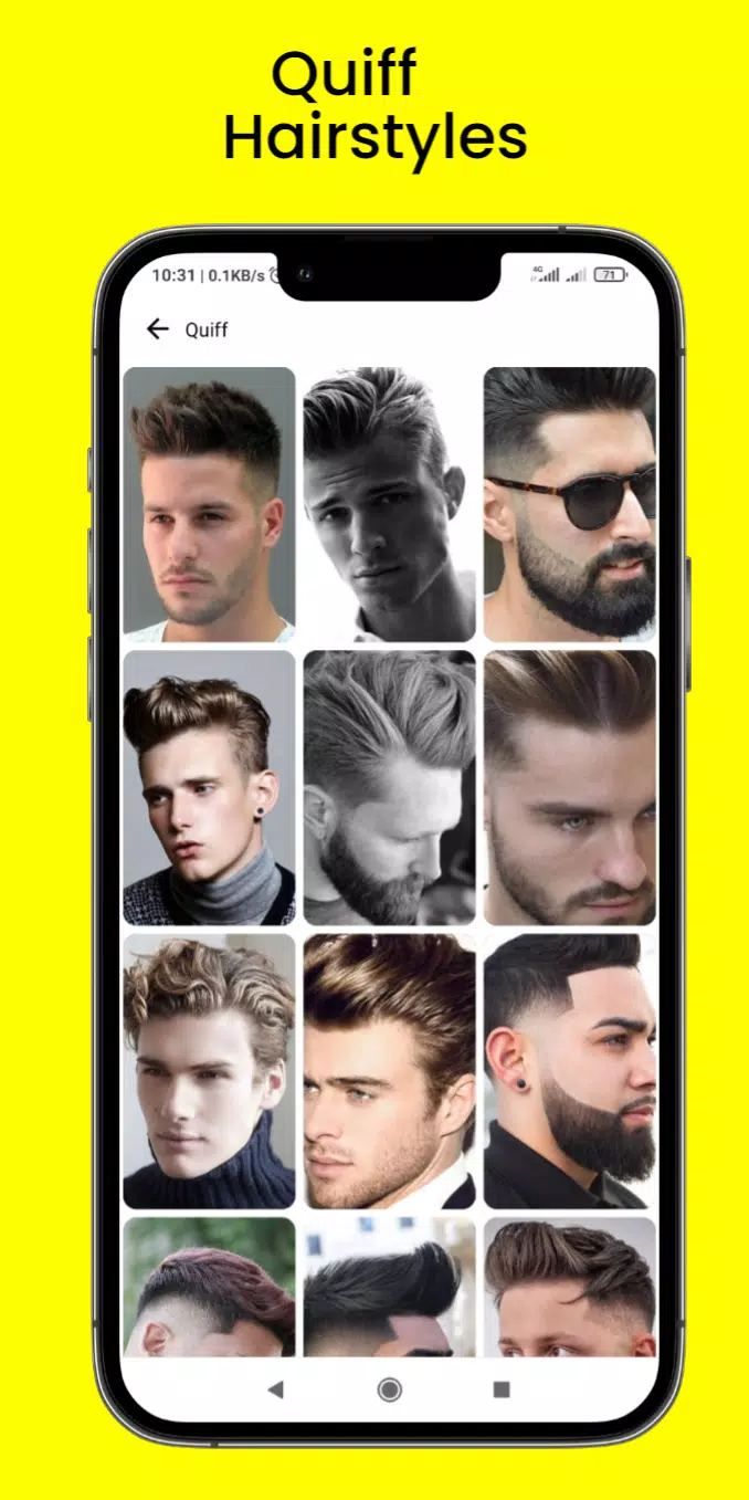 Mens Latest Hairstyles 2023 Captura de tela 1