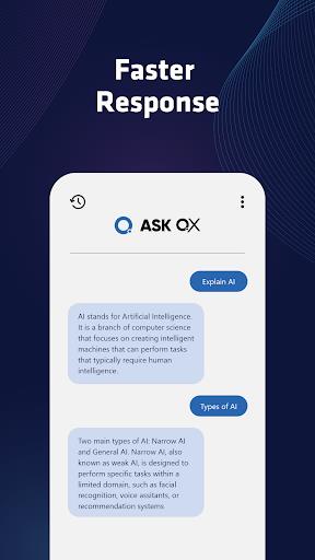 Schermata ASK QX: AI for All Solutions 1