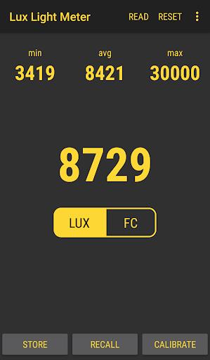 Lux Light Meter Pro ဖန်သားပြင်ဓာတ်ပုံ 0