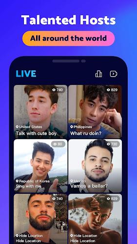 Blued: Gay Live Chat & Dating Tangkapan skrin 0