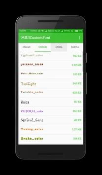 Custom Font Installer For MIUI স্ক্রিনশট 0