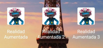 Realidad Aumentada App Android Screenshot 2