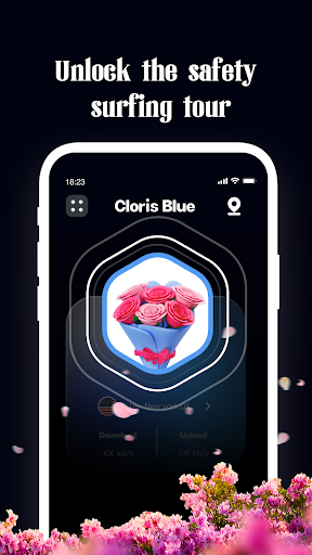 Schermata Cloris Blue VPN 0