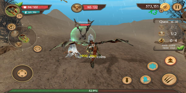 Dragon Sim Online: Be A Dragon Captura de tela 1